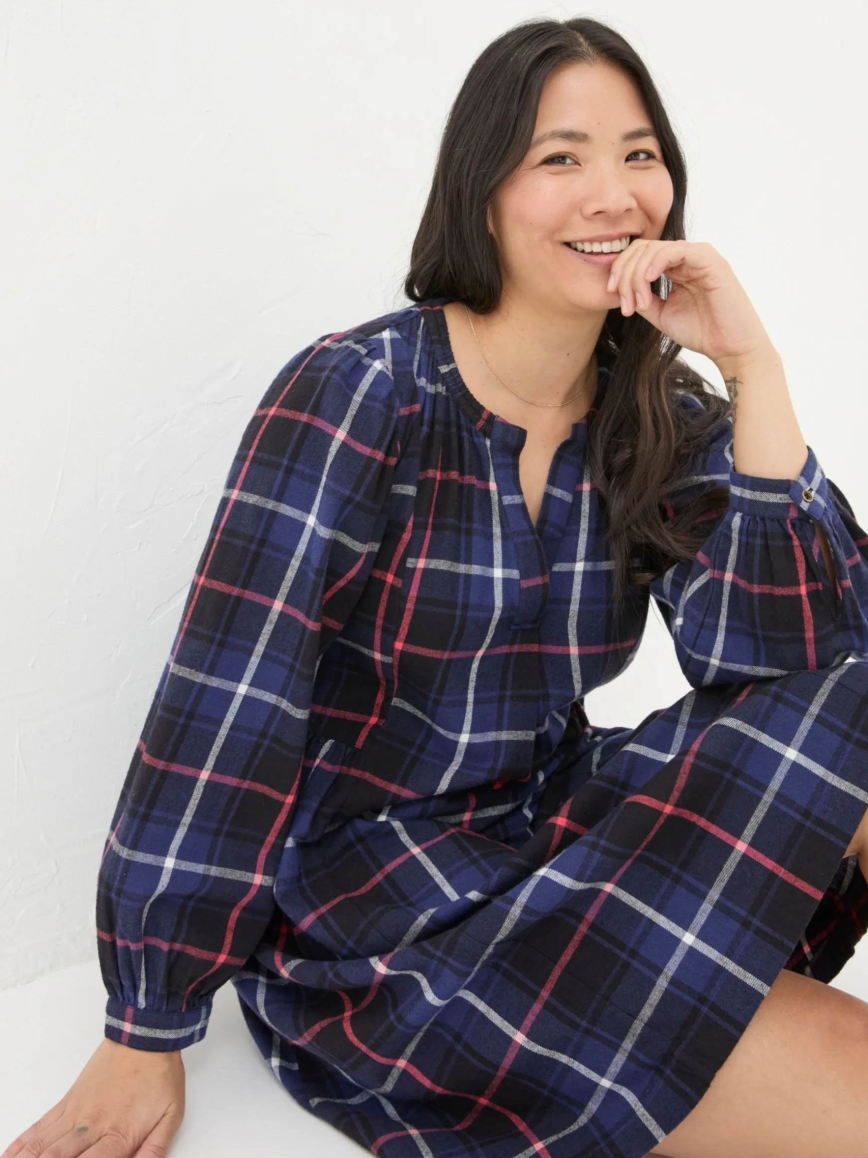 FatFace Anona Swing Dress Multi Cheap