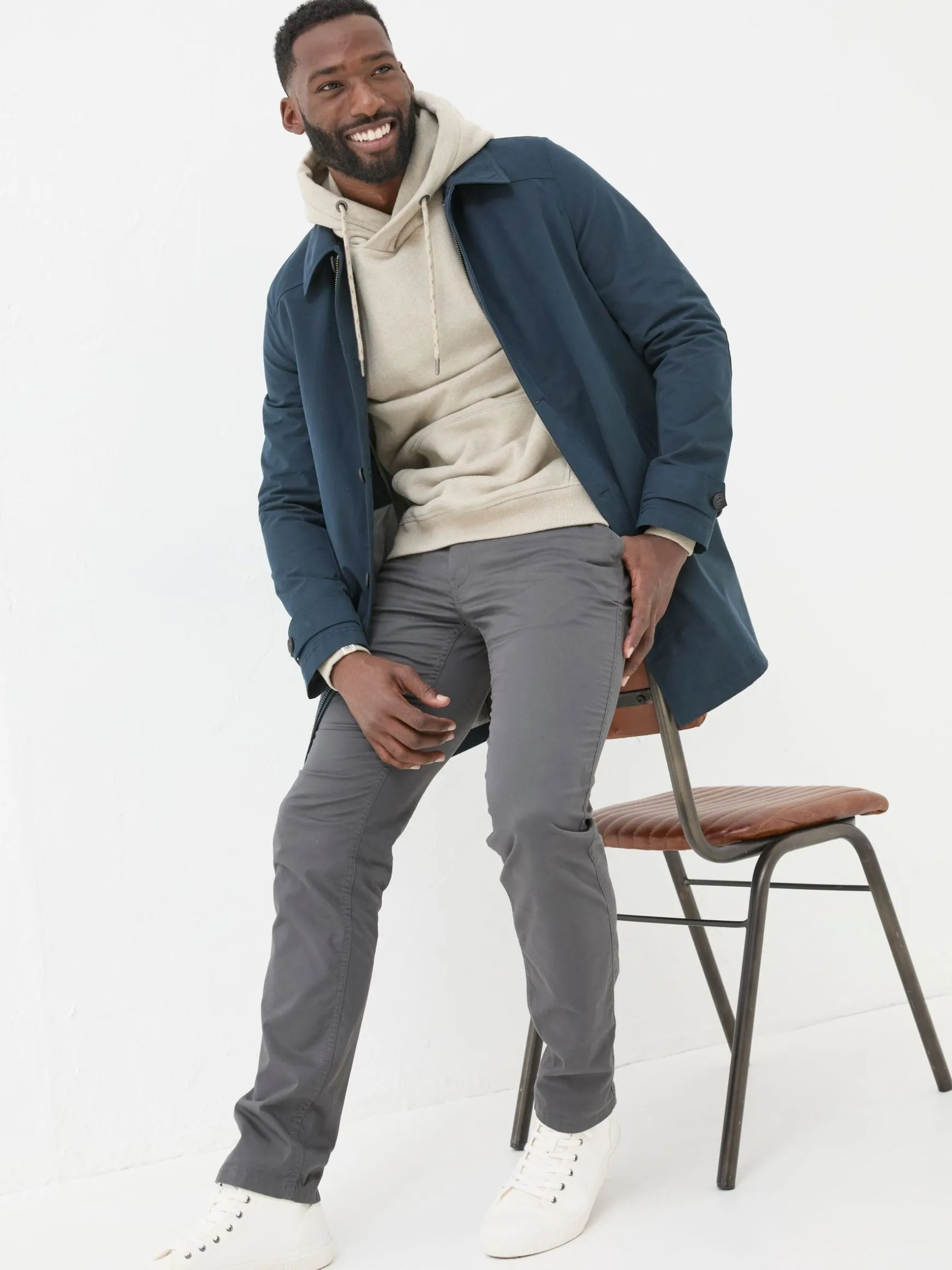 FatFace Boston Jacket Navy Cheap