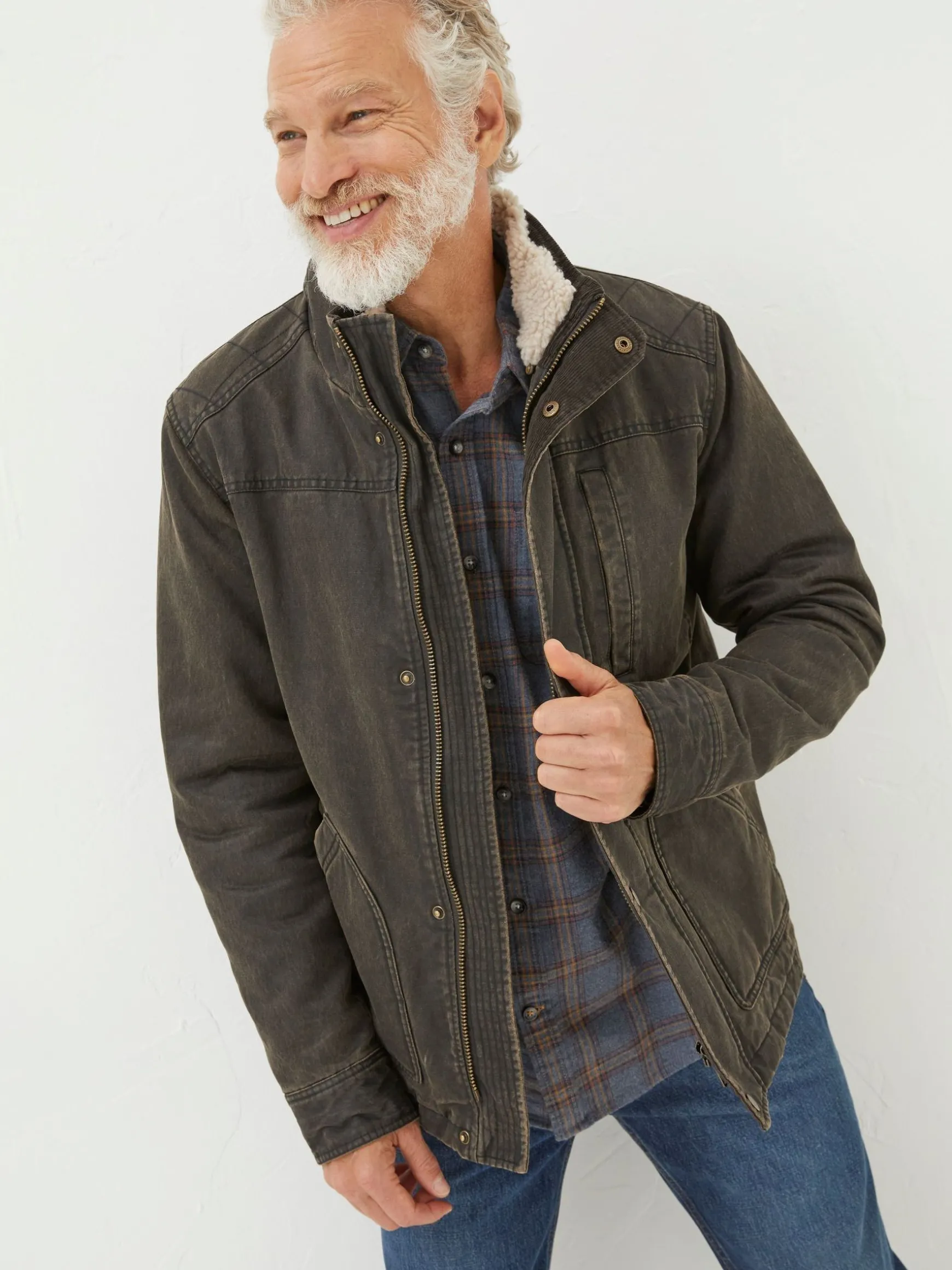 FatFace Broadsands Jacket Brown New