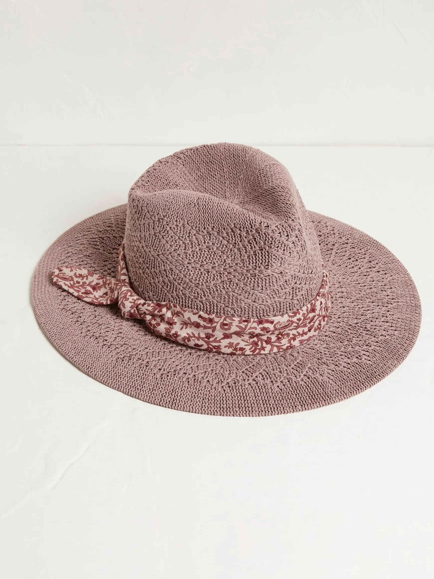 FatFace Fedora Hat Brown Cheap